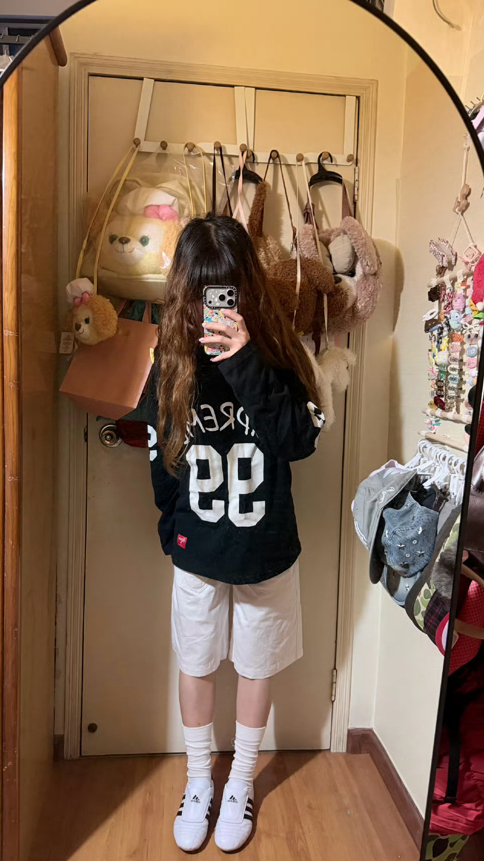 中裤合集（五条）腰围都很大 不过我觉得能卡胯就卡胯穿 比较有感觉 拉上去就不好看