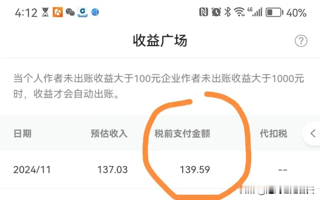 百家号也给我发工资啦！加上头条给我发的一点点工资，月入200应该不是梦。（下图1