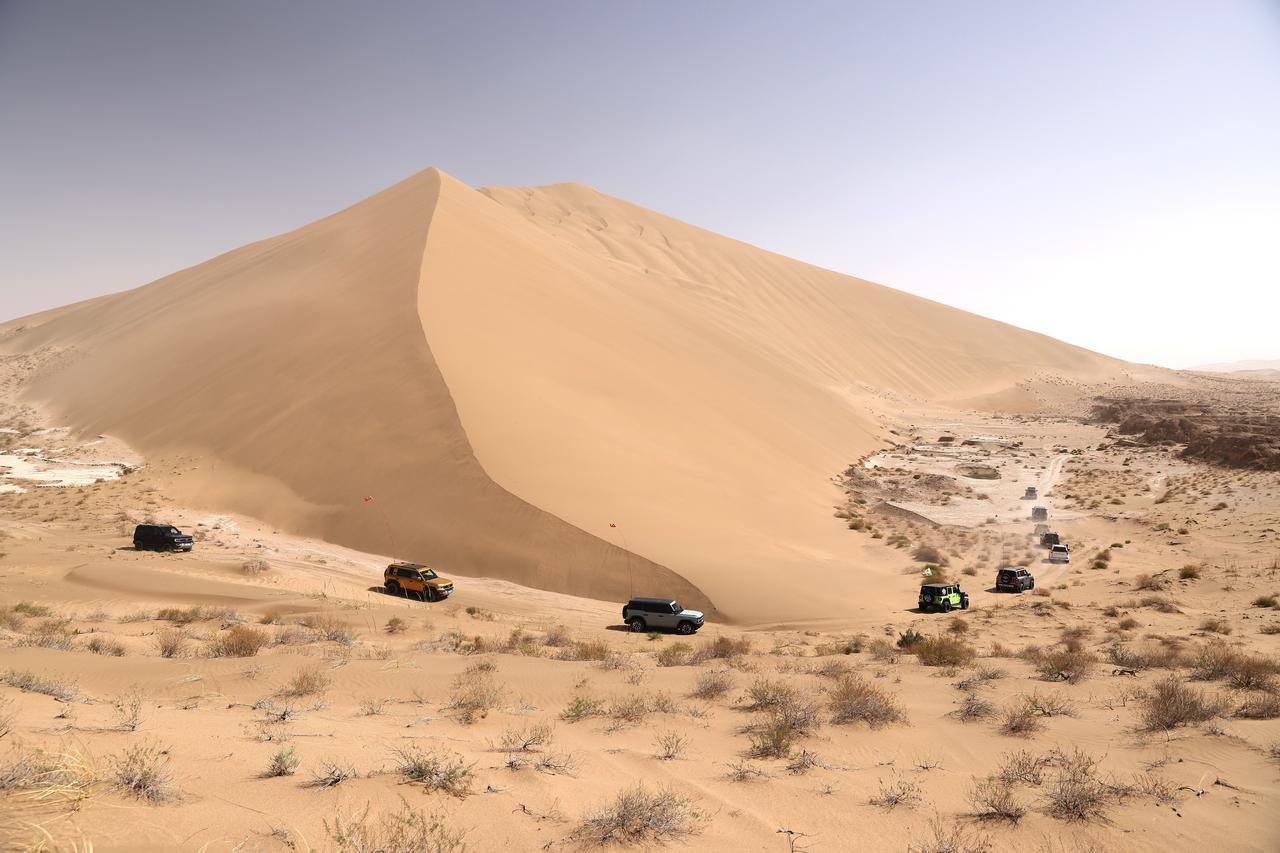 兄弟们，完美收官！
成功挑战沙漠越野圈网红打卡地——尼三锅！【来自懂车帝车友圈】