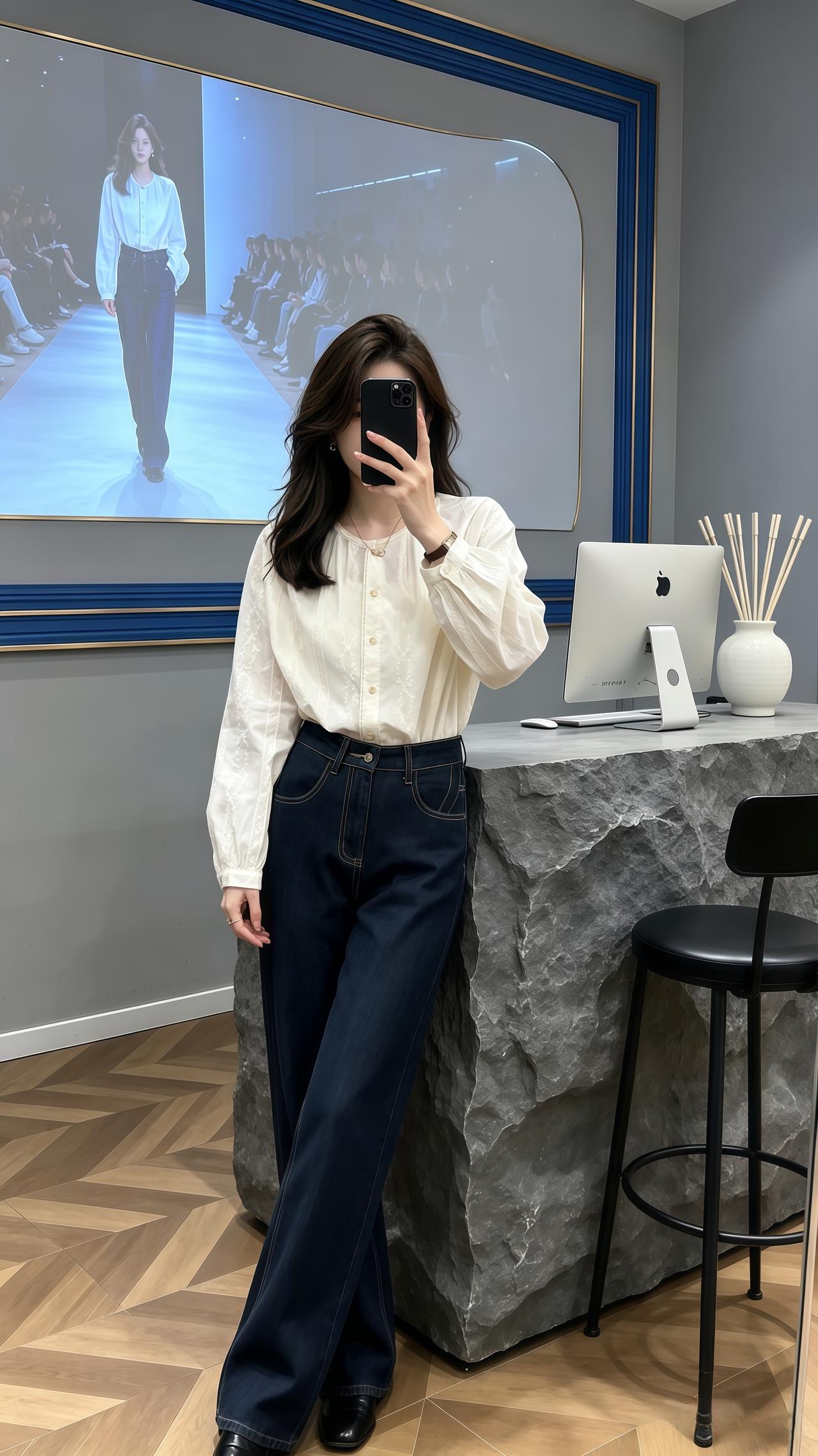 我的春日穿搭look 衬衫韩系穿搭穿搭气质穿搭