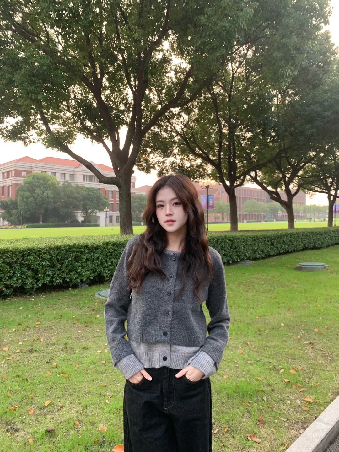 回学校啦～