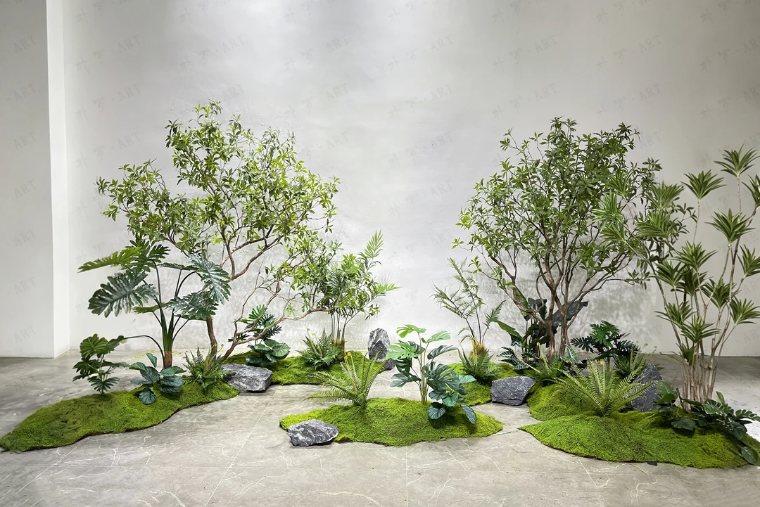 马醉树室内景观