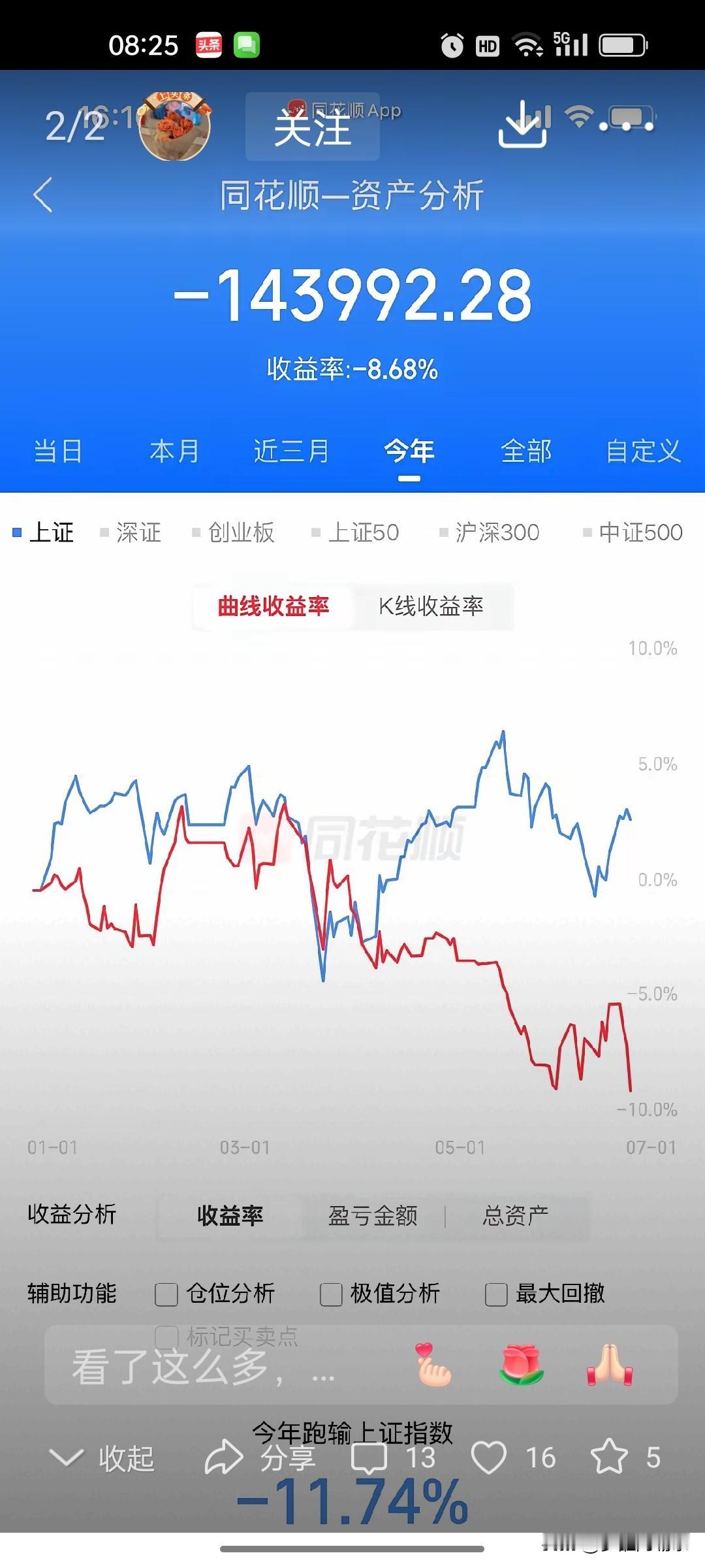 四川广元美女股民实盘持仓分享：重仓蓝筹深陷阴跌，极致割裂行情下的无奈持仓
 
这