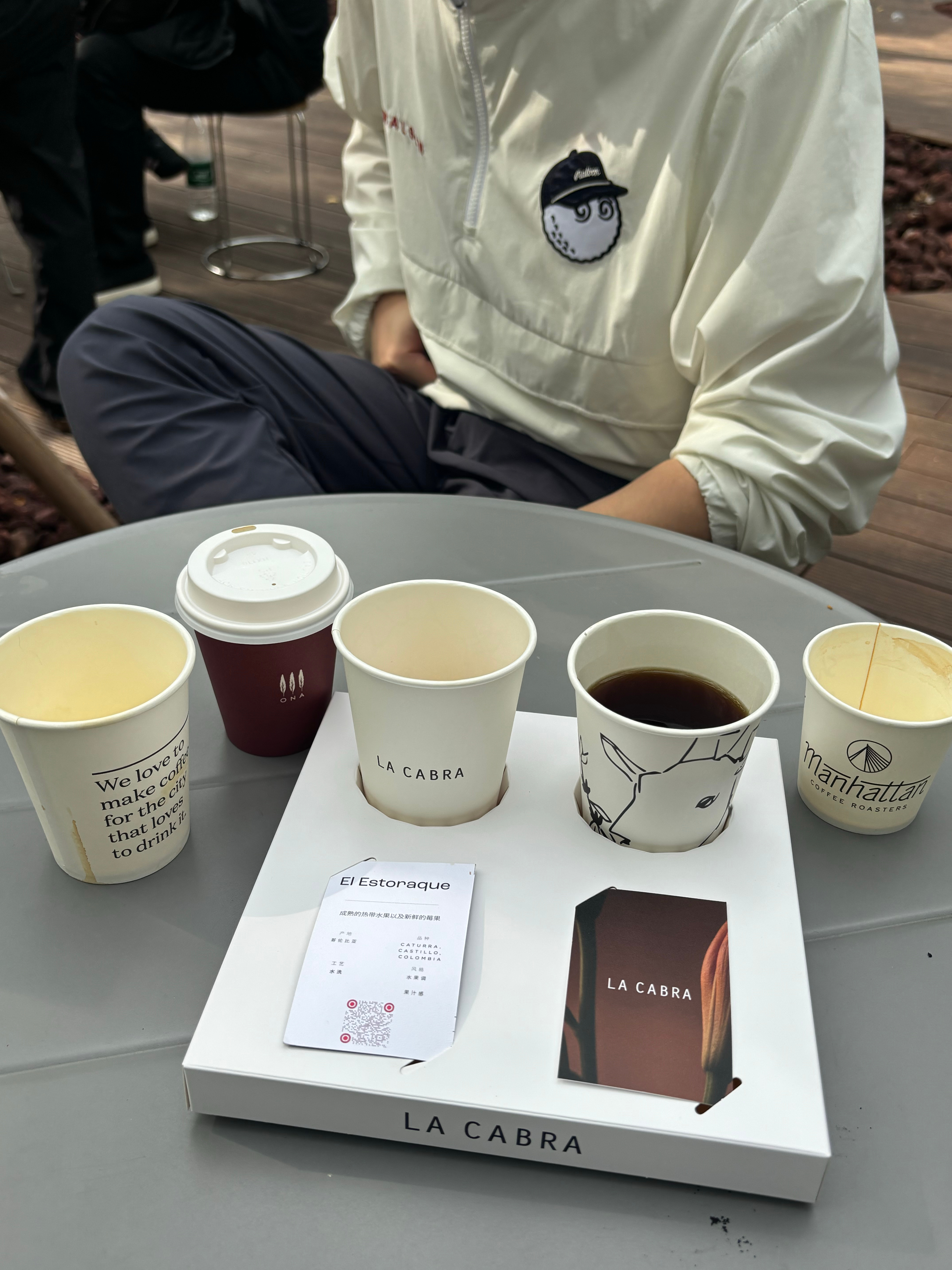 上海咖啡节，有点意思。现在是把全球各地咖啡品牌，都汇聚在这里，一站式的喝咖啡。优