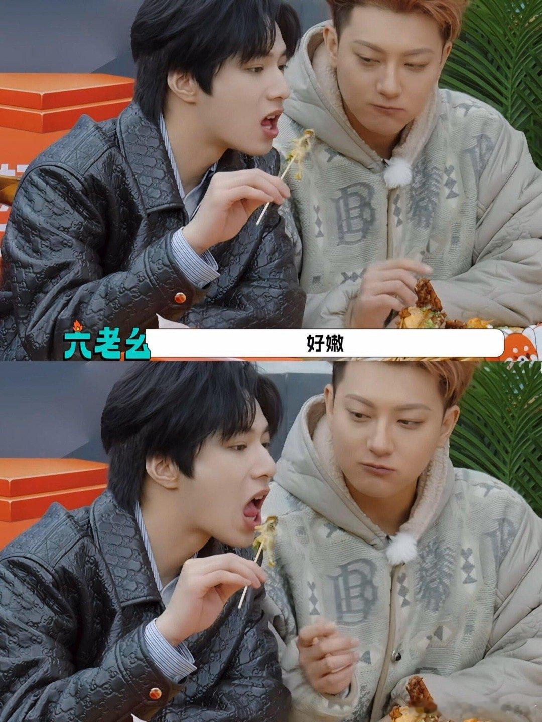 黄子韬刘耀文确认过眼神遇到对的人  这对“吃货兄弟”的友情故事：始于对视，忠于美