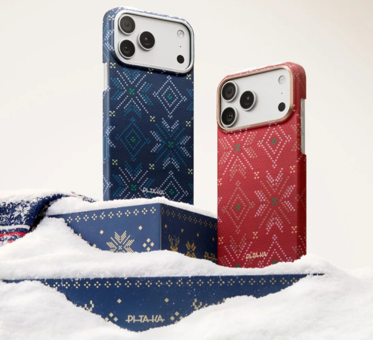 PITAKA家这款「圣诞节限定」的壳不错耶，就是价格稍微有点小贵。