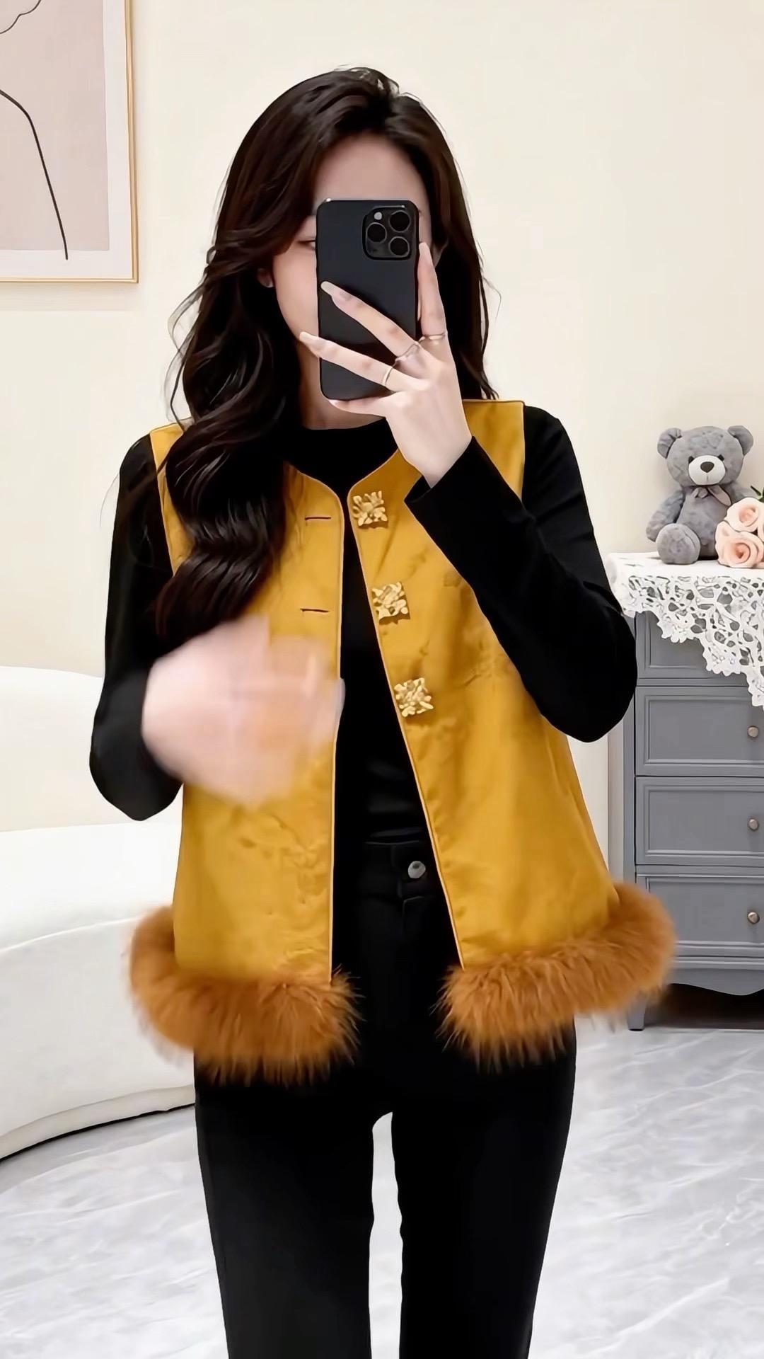 气质范 冬季搭配 轻奢穿搭 新中式马甲 背心