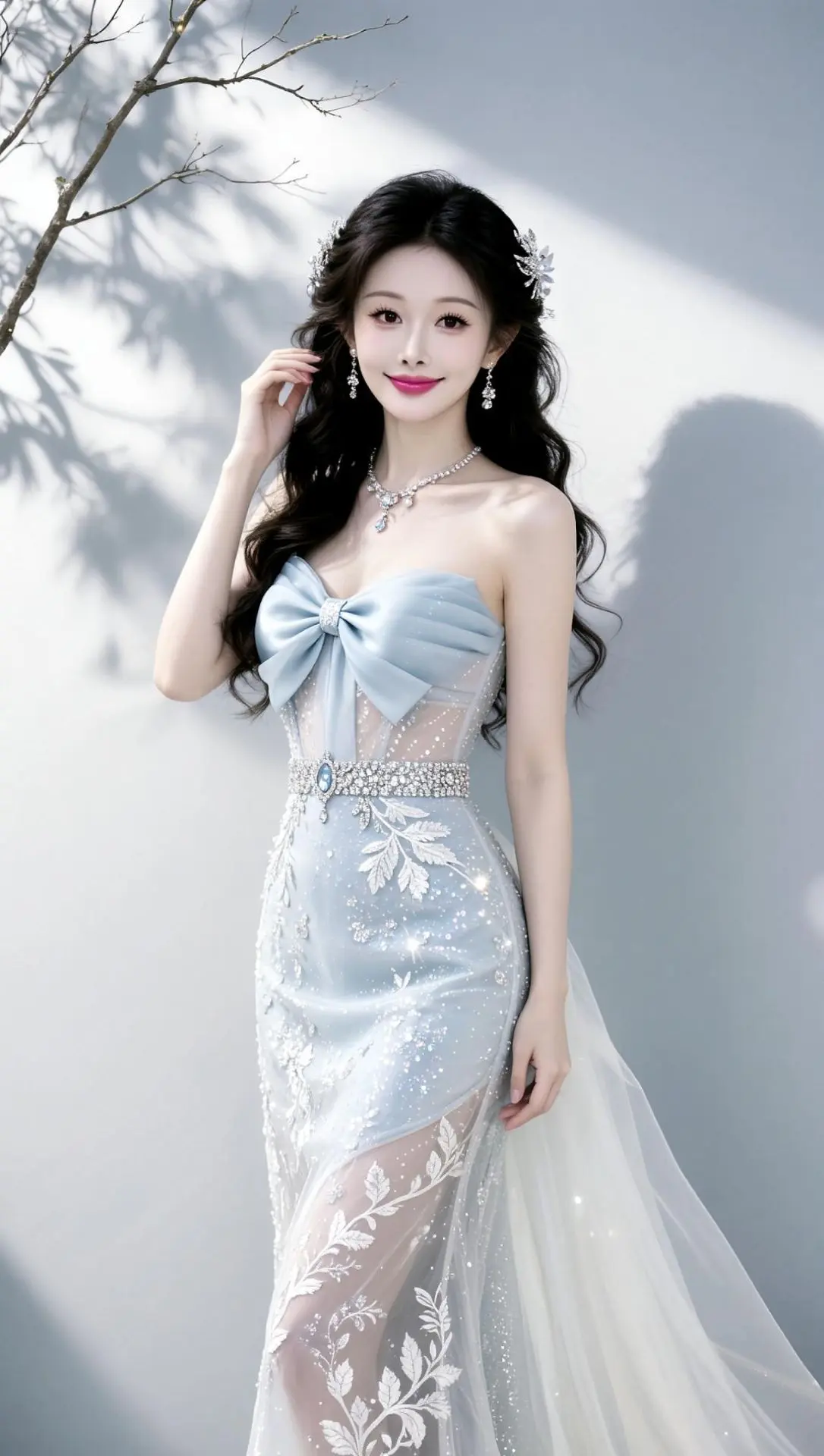 AI冷艳女神写真 ai创作 万能的 美出高级感 女生写真高级感
