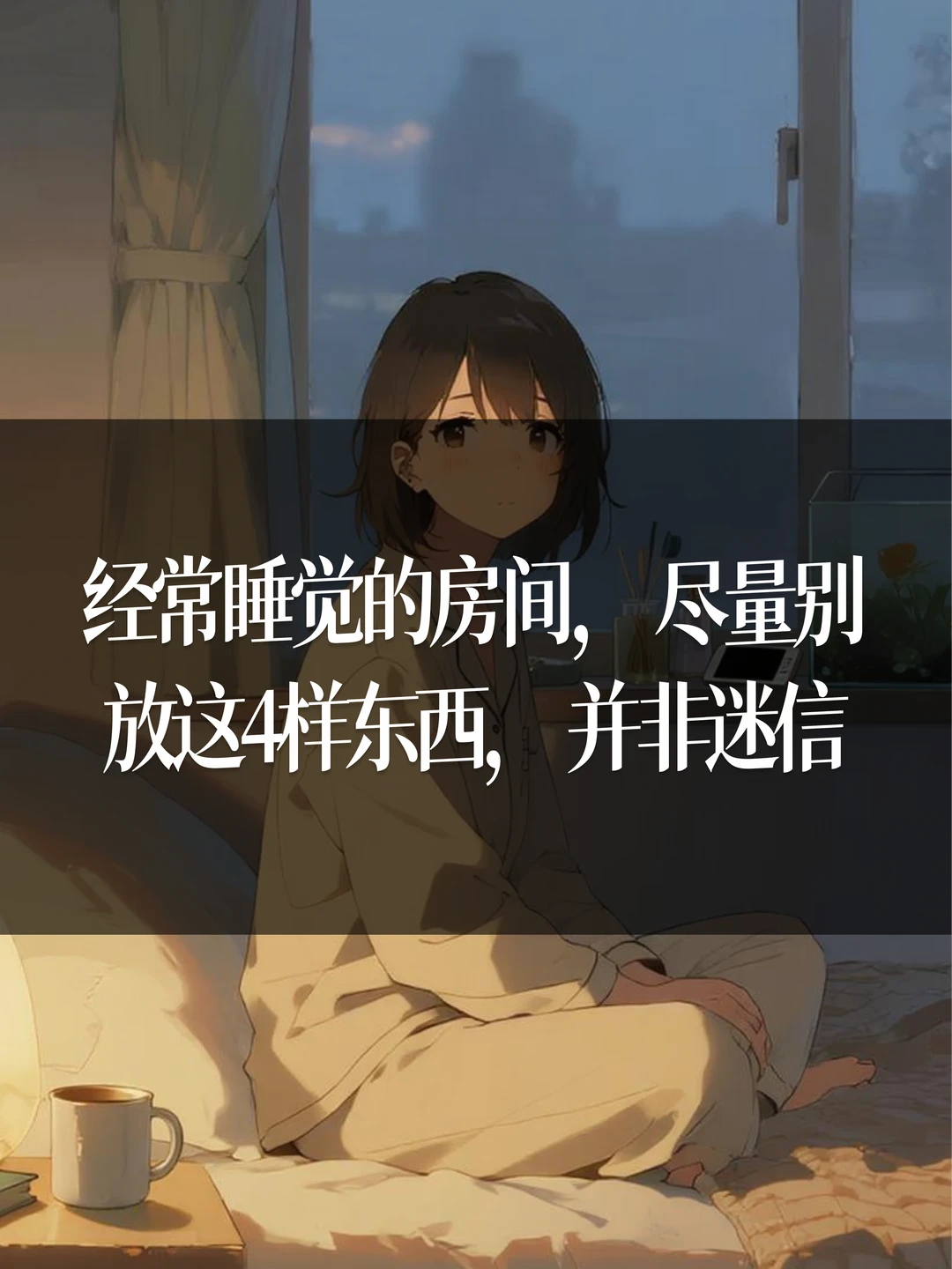 经常睡觉的房间，尽量别放这4样东西