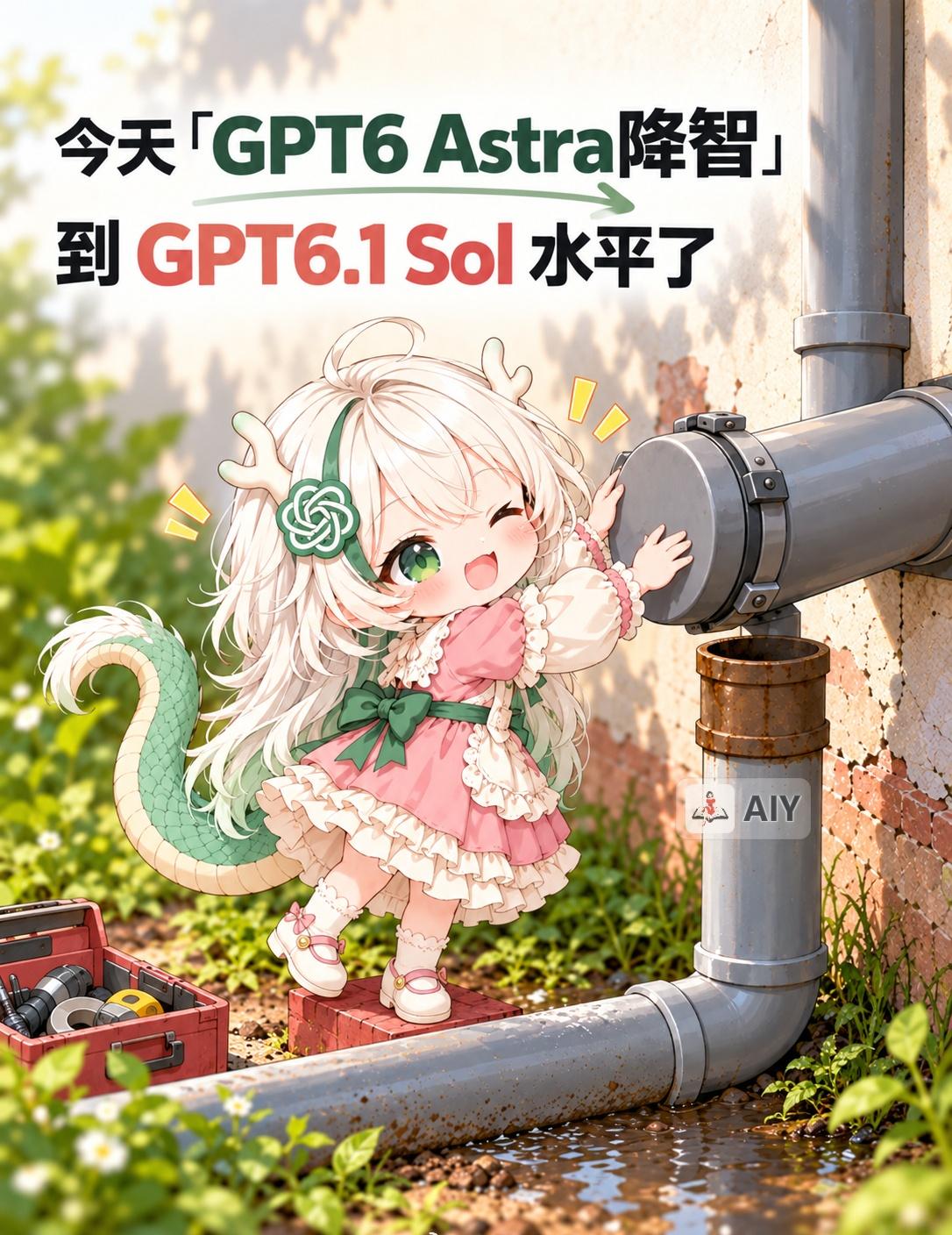 感觉今天GPT6 Astra降智到GPT6.1 Sol水平了。

功能有问题？把