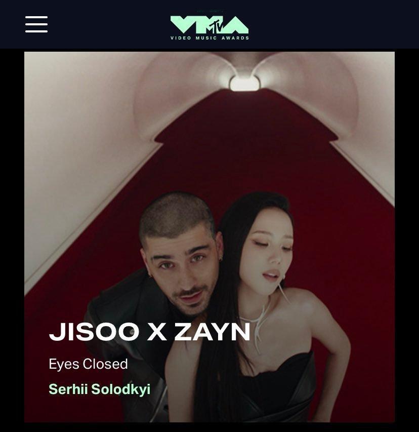 BLACKPINK  【mtv】260818 & ZAYN ’EYES CLOS