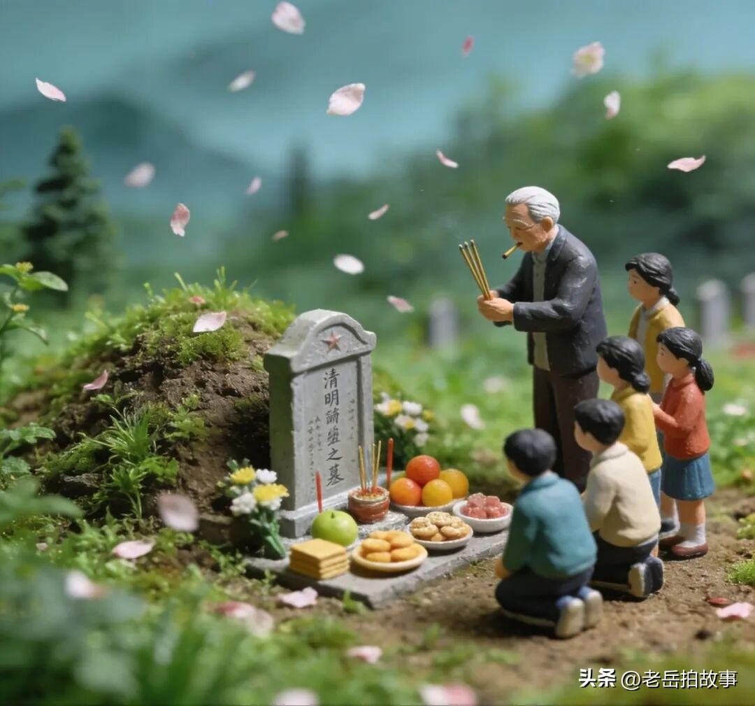马上又到了一年一度的清明节，上坟祭祖的时候了！中国的礼俗是早清明晚十一，意思就是