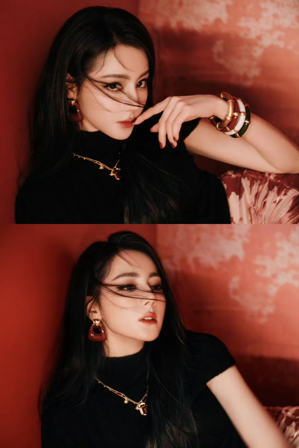 迪丽热巴今日新妆造明艳性感巴🤤💌 