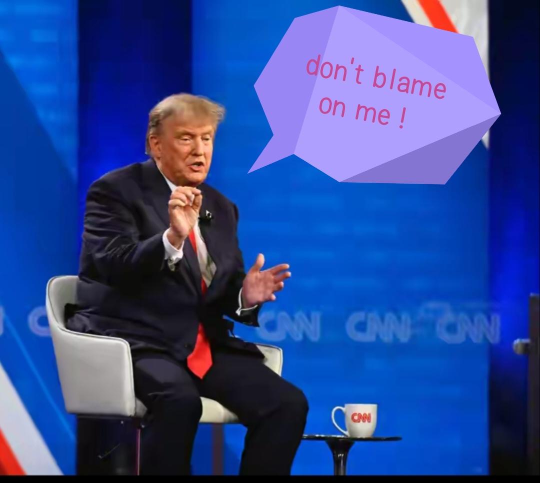 特普:  don't blame on me！

       美以悍然发动了对