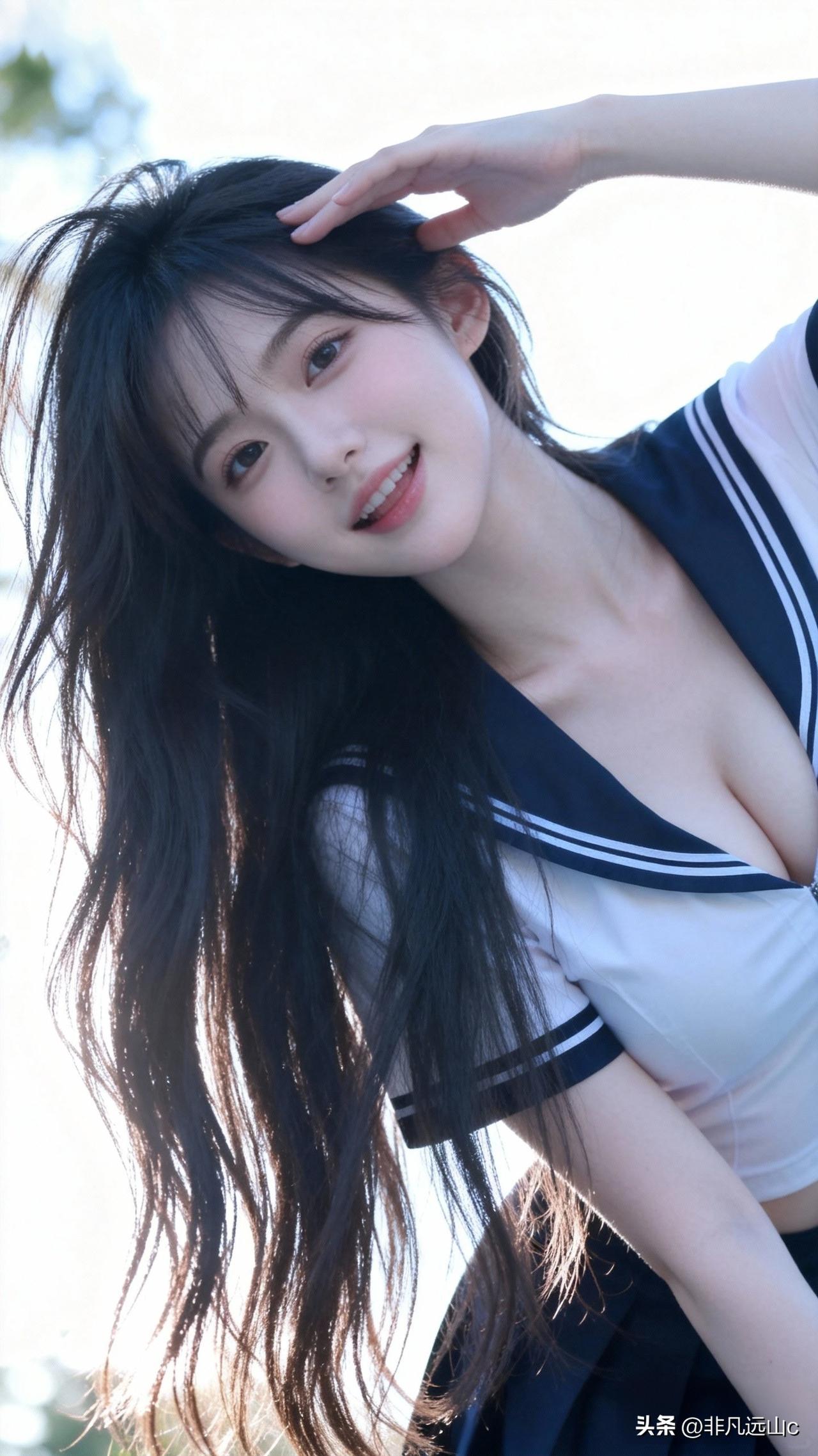 清纯美女，可爱甜美！清纯活力少女 青春校园美女 清纯性感美女 少女清纯风