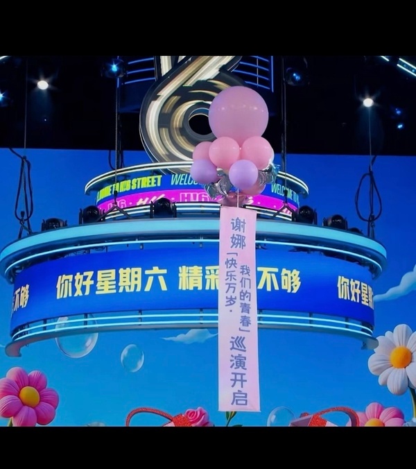浪姐是谢娜家吗？怎么又在宣传她的演唱会？台下一片寂静。。。追这一季浪姐前对她还挺