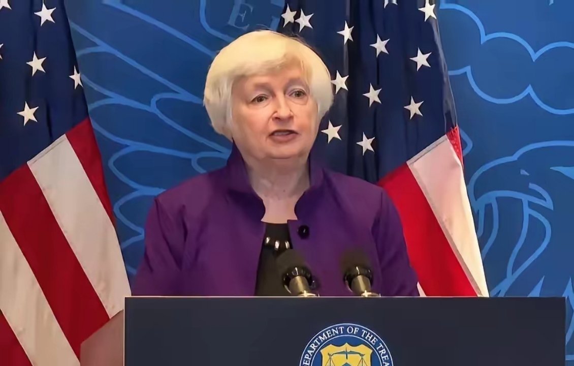 美国财长耶伦公开表示，美国就是要限制俄罗斯通过能源赚钱，只有完全遏制俄罗斯通过石