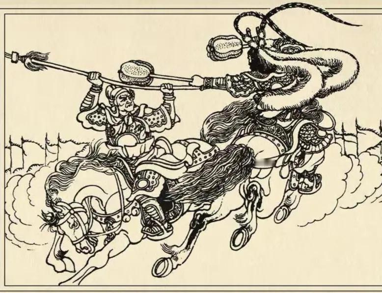 此人是说岳中长相最凶恶的人，一出场便吓得对手魂飞魄散。
他本是一山大王，湖口总兵