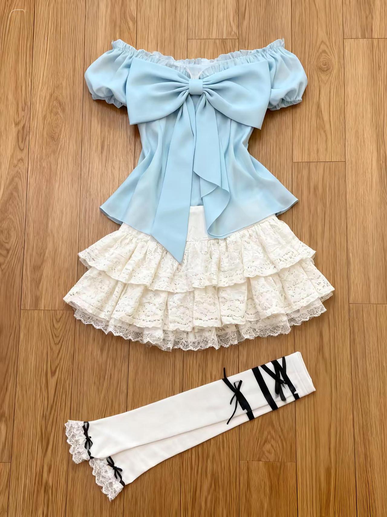 夏季日系风小裙子。少女感穿搭 夏季穿搭 日系 日系穿搭
