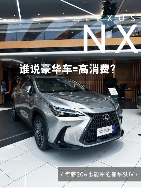 谁说豪华车=高消费？NX350h打脸现场