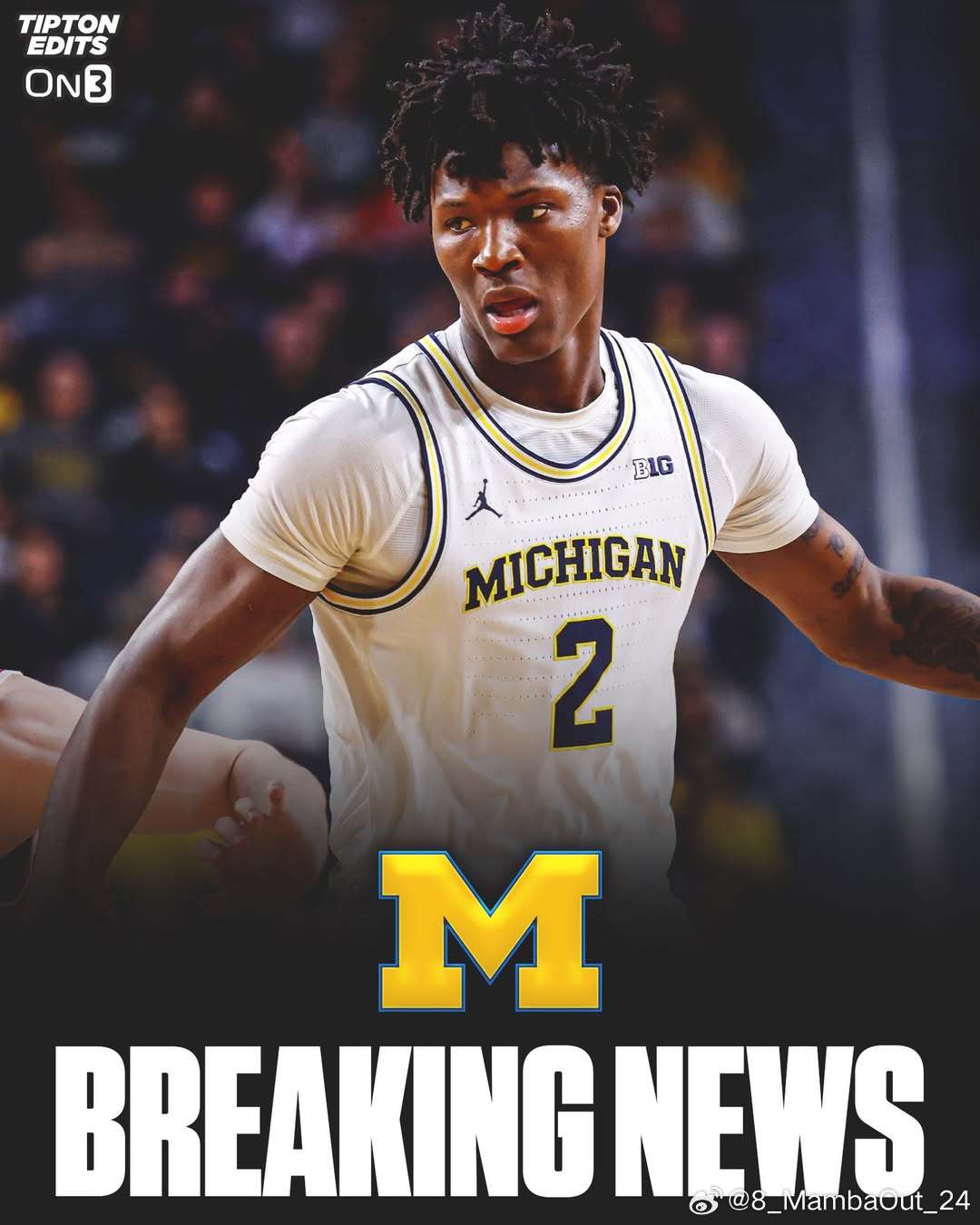 密歇根大学官方宣布，后卫LJ·卡森(LJ Cason)因前十字韧带撕裂将缺席本赛