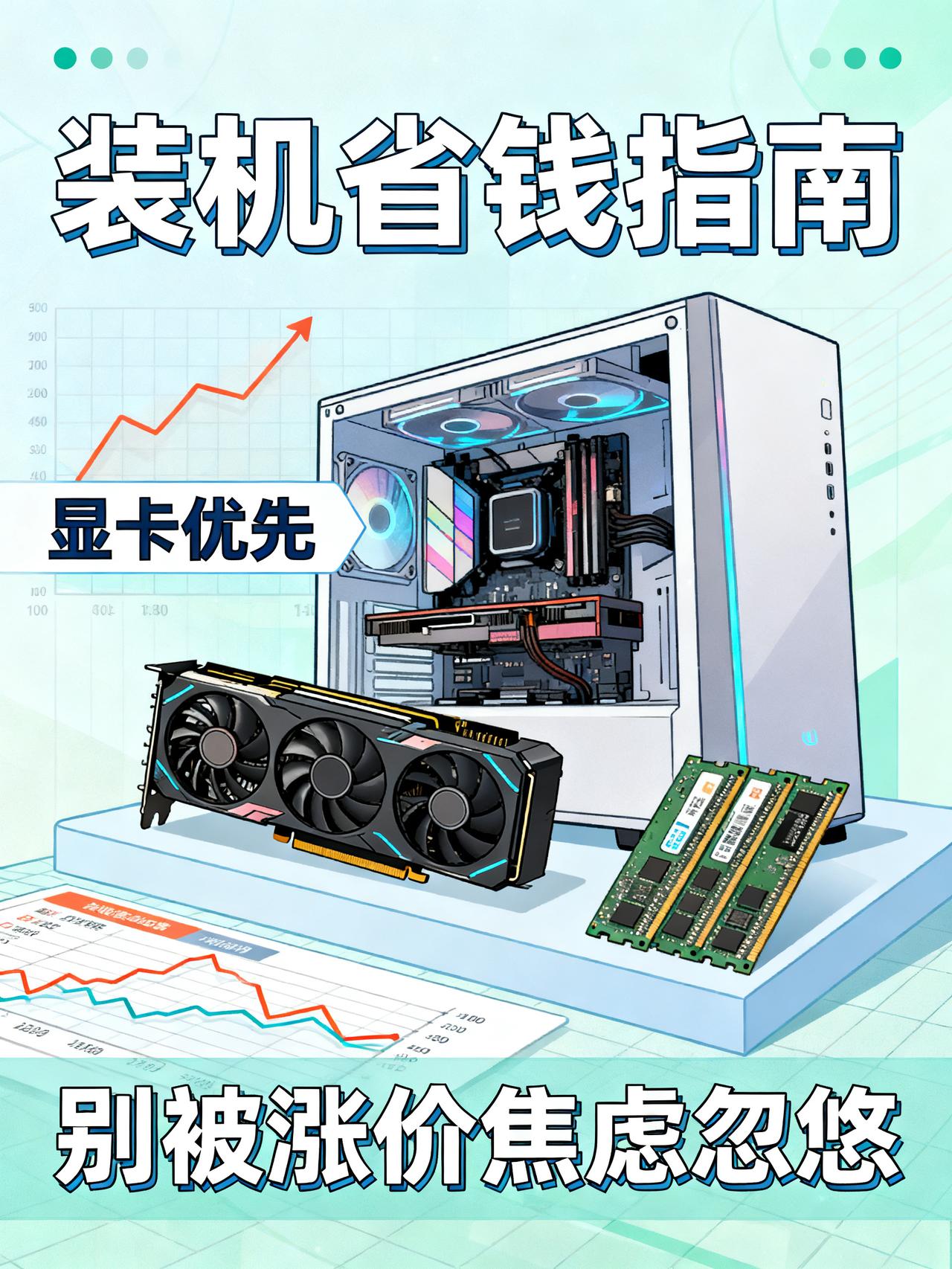 装机配件全线涨价，现在还能上车吗？
最近打算攒新电脑的学生党、打工人，谁没对着刚
