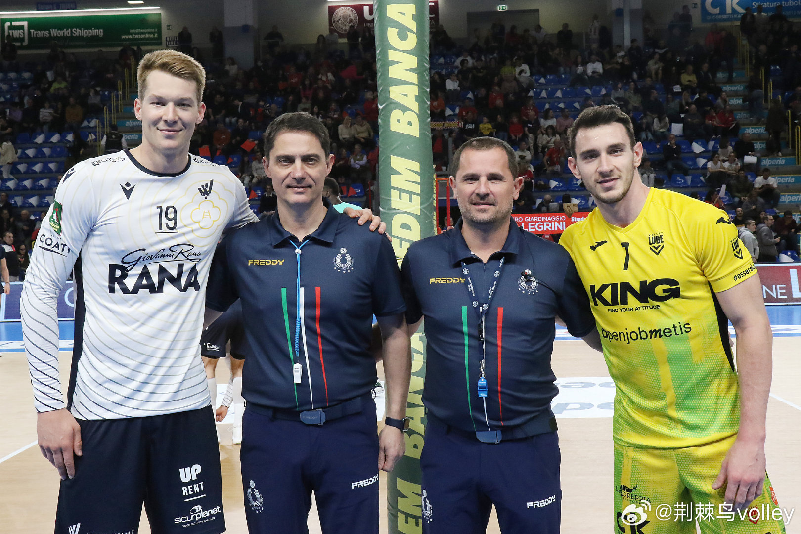 【意超男排】常规赛第6轮提前赛，维罗纳客场0-3（20-25、24-26、24-