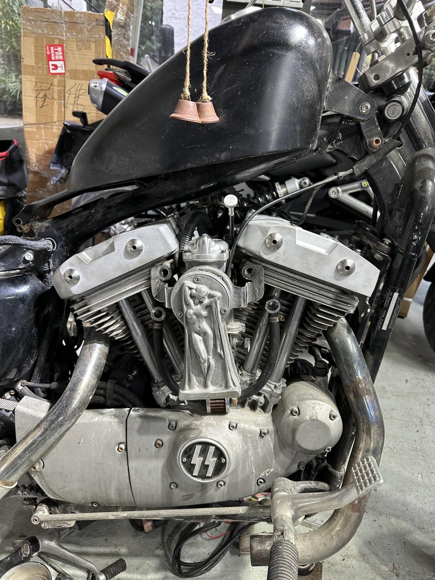 运动者铁头盖问世 让你的爱车更有味。哈雷运动者机车改装