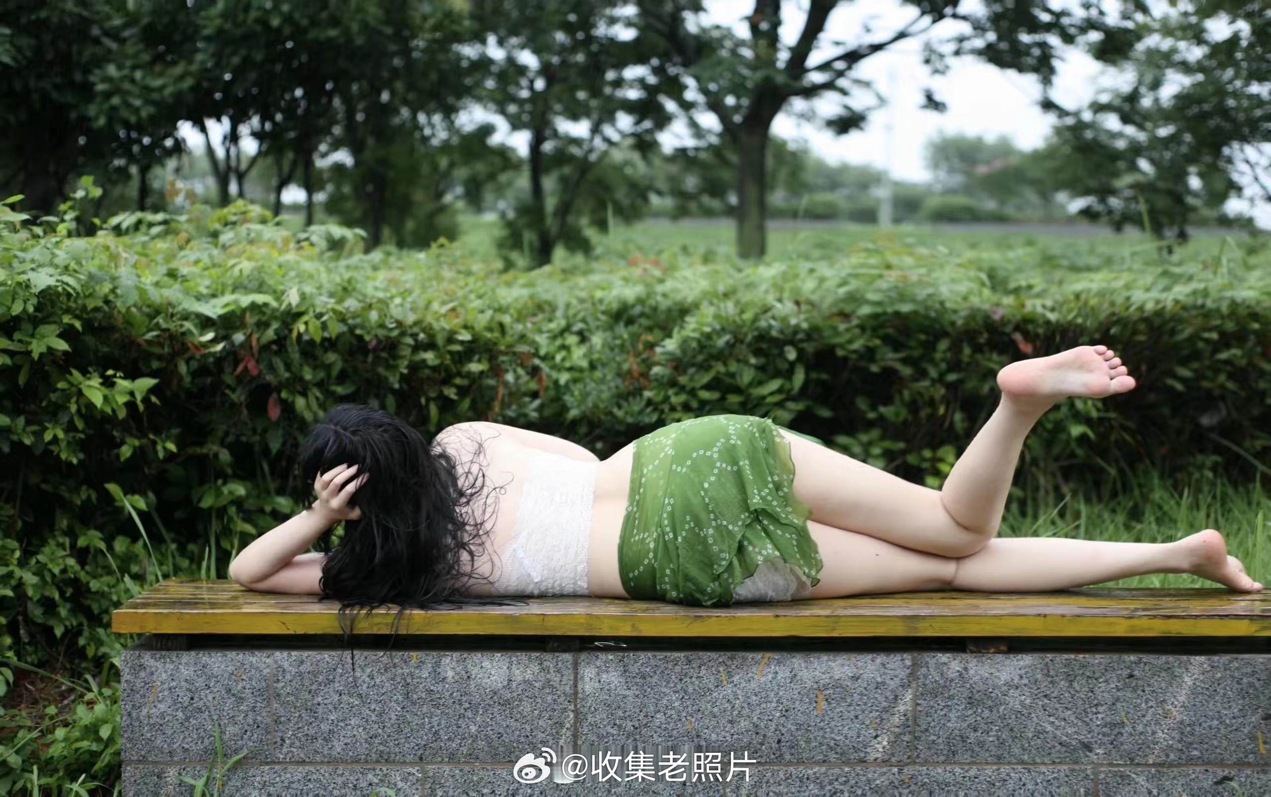 抹茶绿，好看吗？家人们。