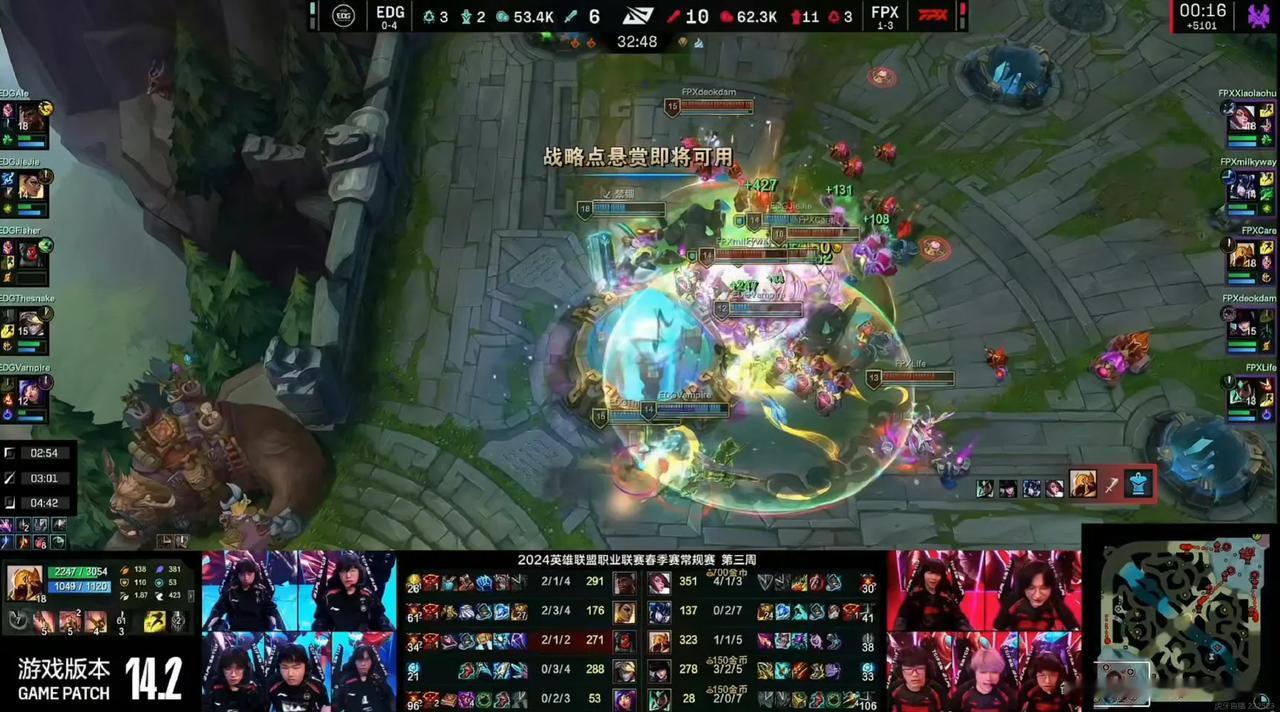 五连败！EDG 1-2 不敌FPX，Ale终究难以逆天改命，没救了[捂脸][捂脸