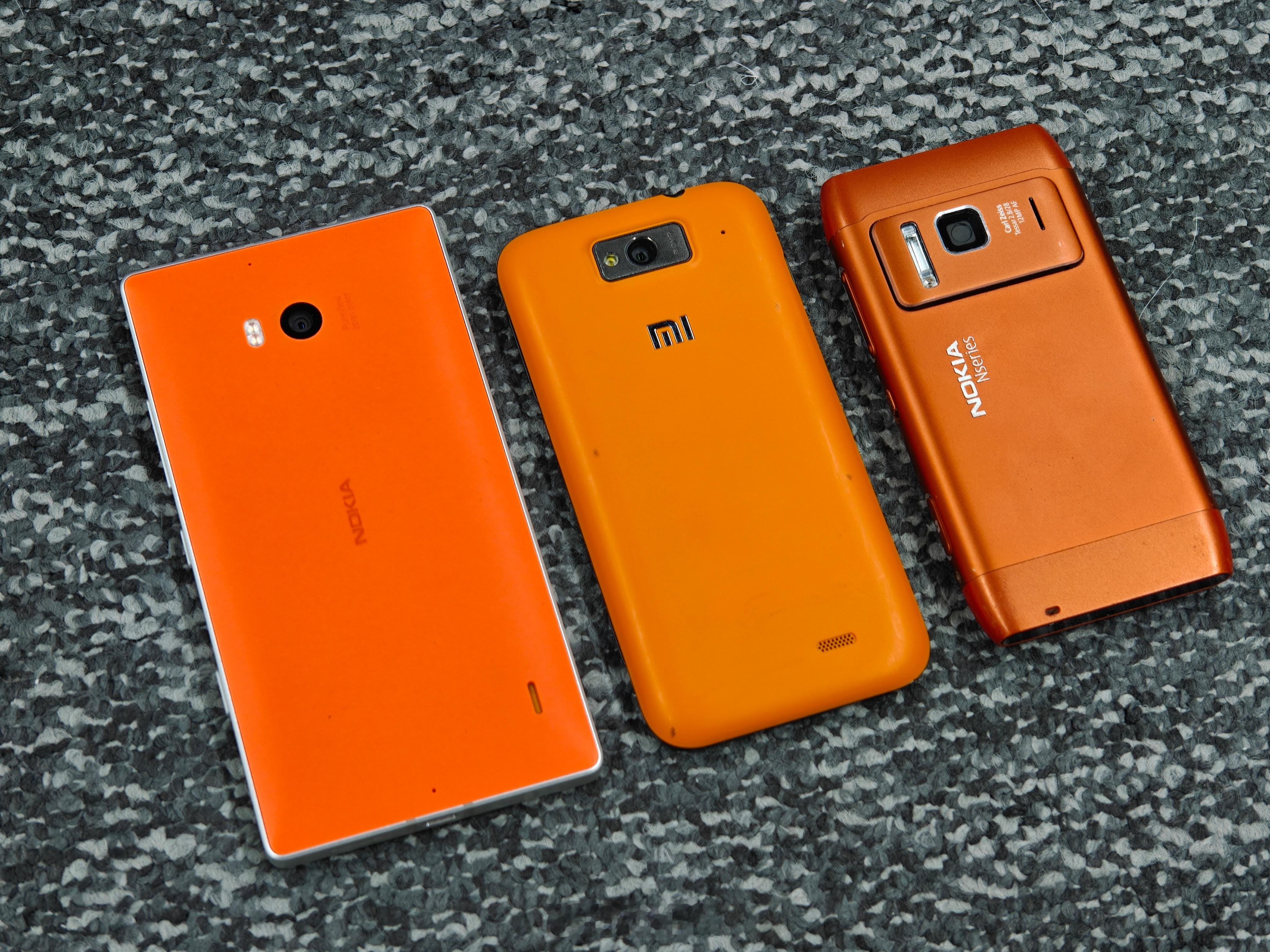 早期智能手机的“星宇橙”，现在看也是各有特色啊