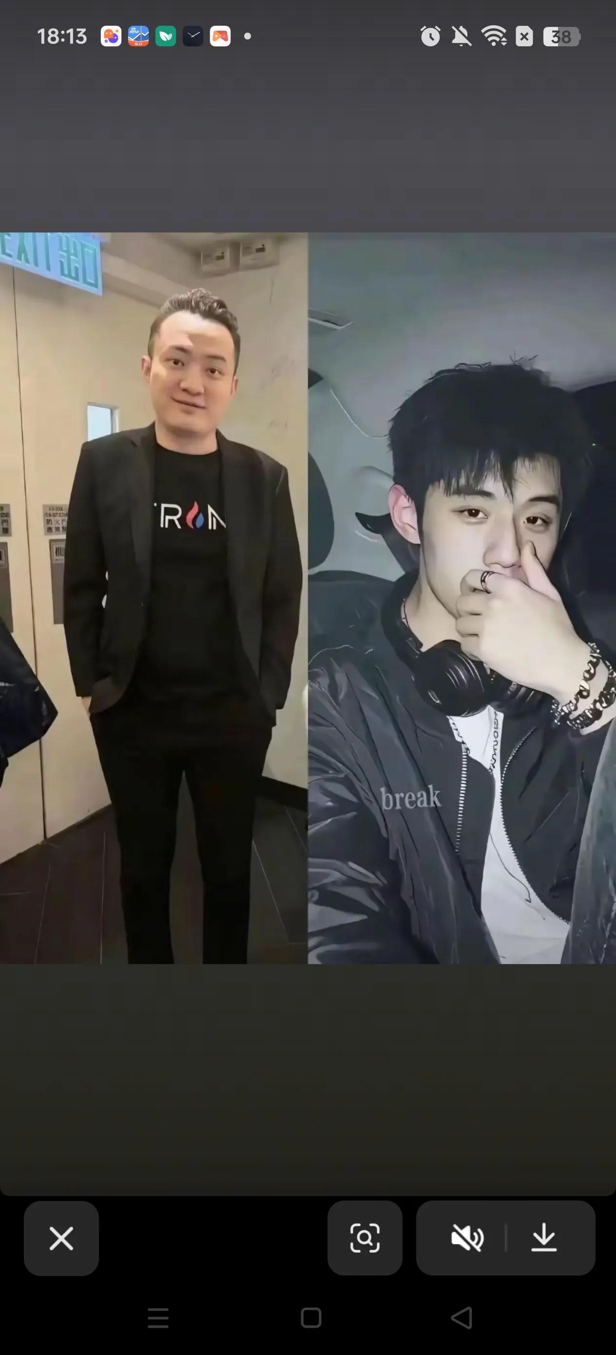 广大女观众男观众这两个男的你们喜欢哪个