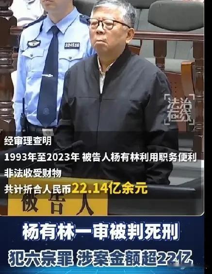 法网恢恢，疏而不漏！2026年7月6日，据央广网权威消息，杨有林被判处死刑，剥夺
