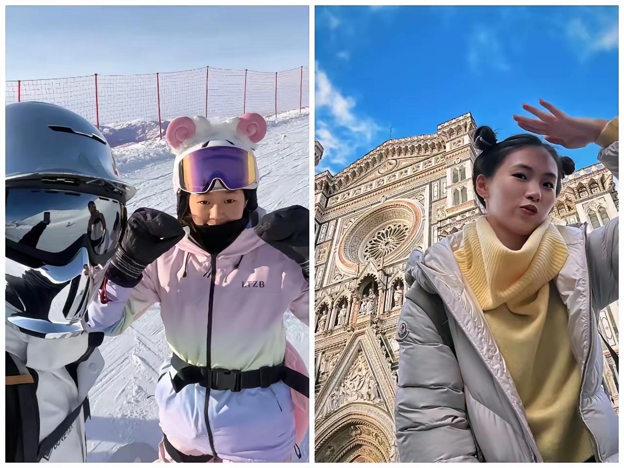 全红婵阿勒泰滑雪 vs 陈芋汐意大利度假，这哪是选择差异，是成长轨迹写好的答案！