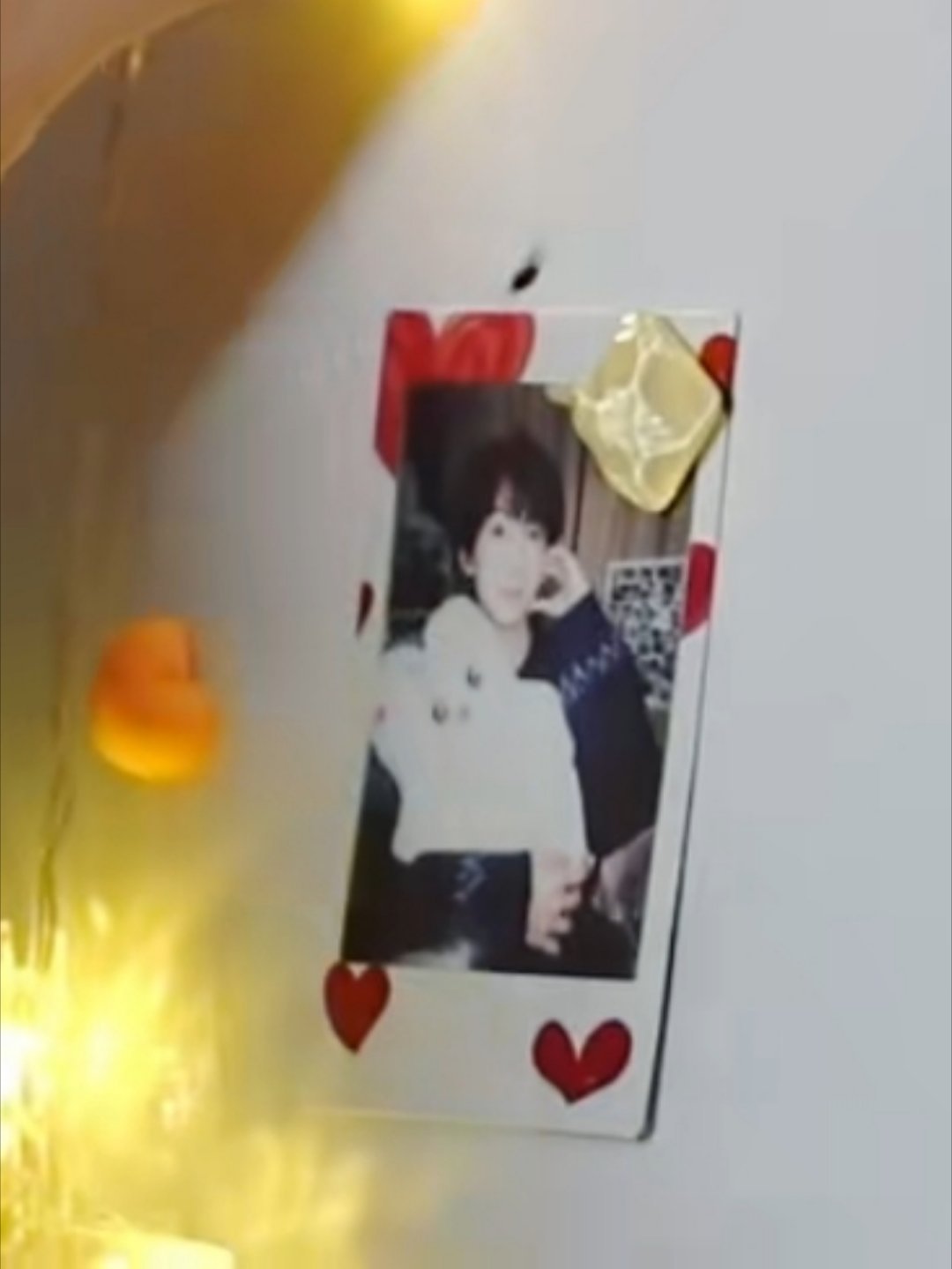 冬夜童话集06抱兔拍立得原件这也太萌了 