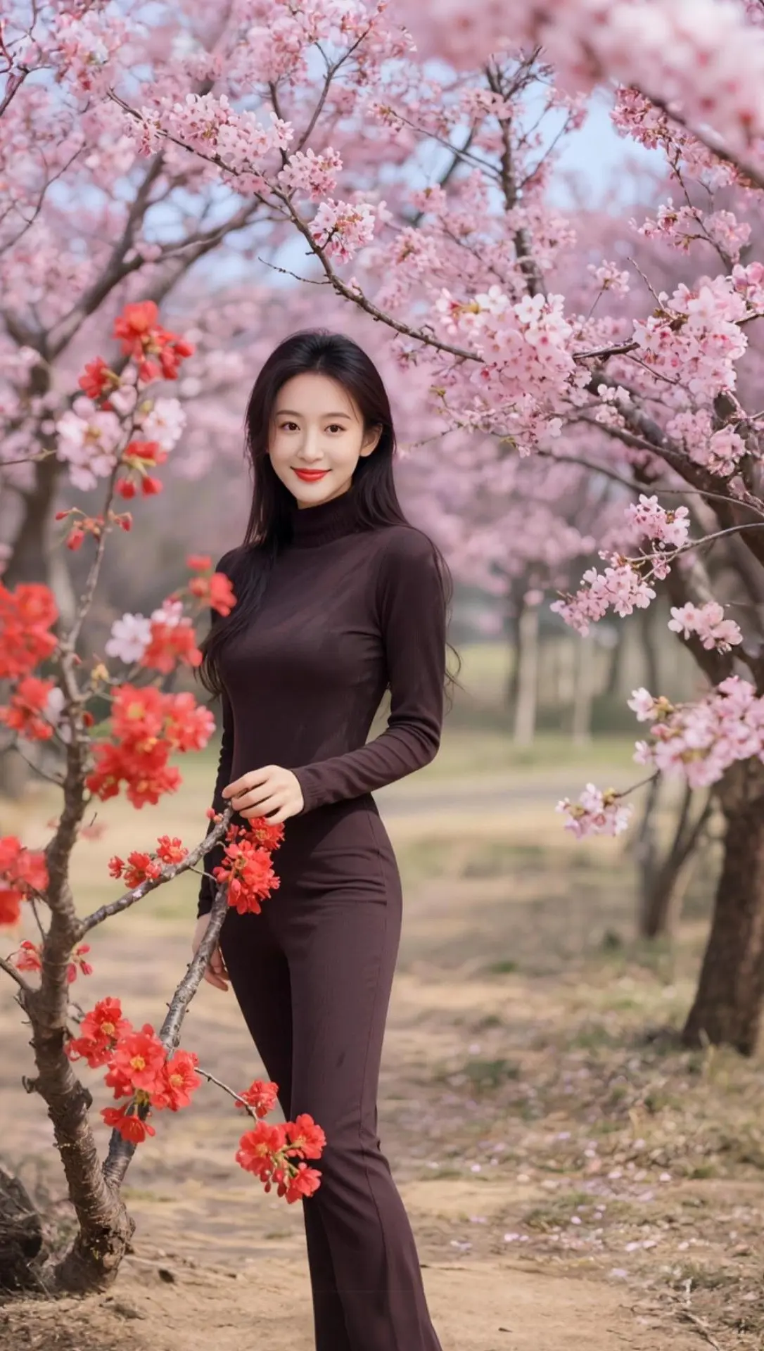 AI春日质感写真 随变ai随便玩