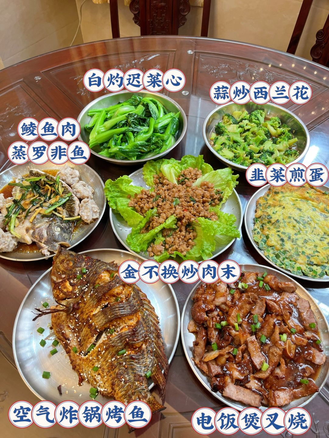 广东家常菜｜顺德8人家庭午餐