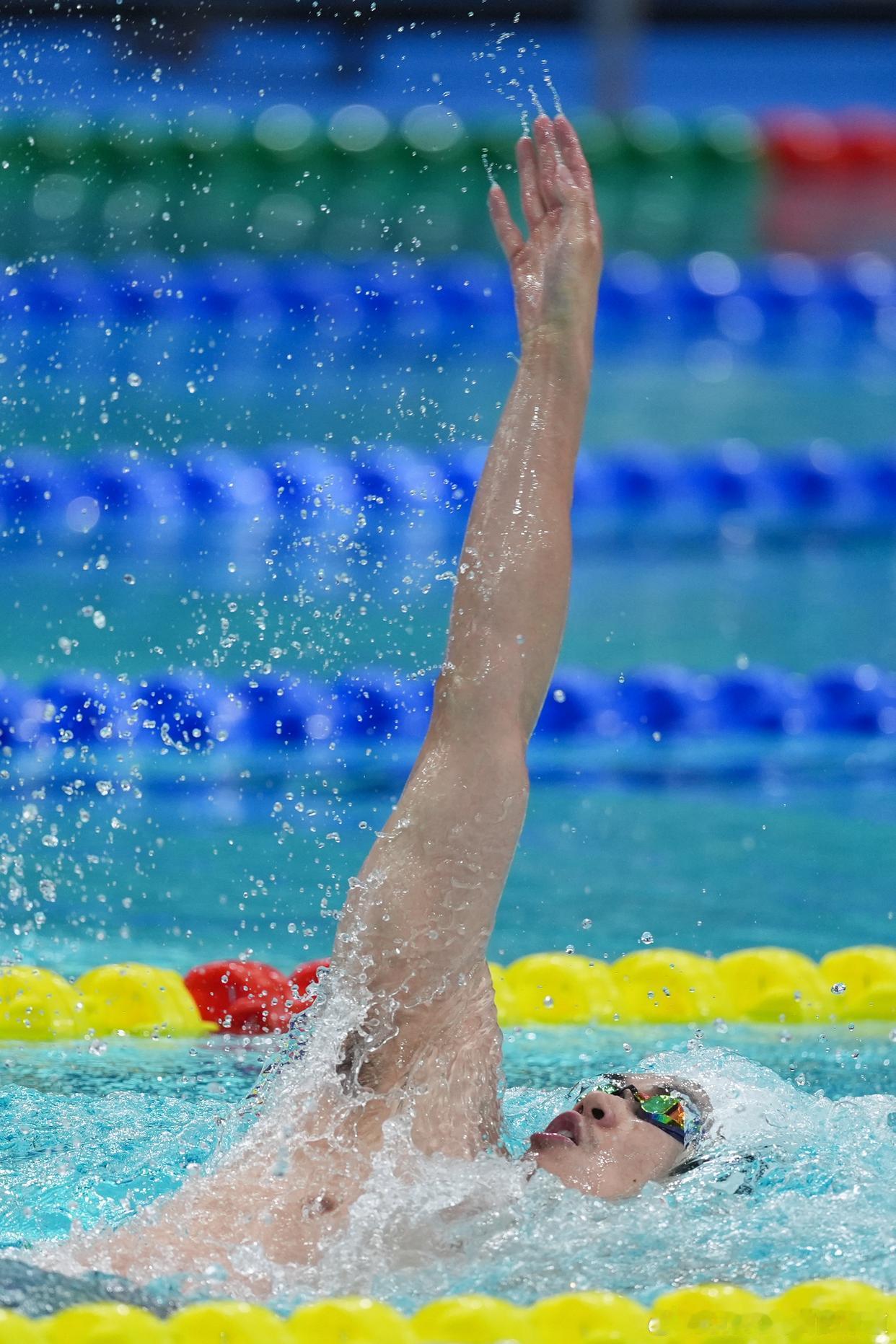 🏊🏻♂️第十五届全运会｜游泳图集24第8天 第15场 男子400米 个人混合