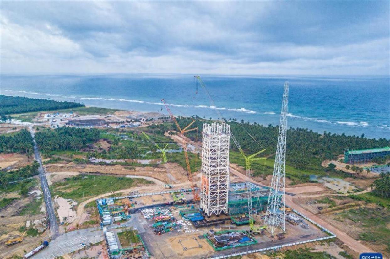 火箭发射场也能像下饺子这么建？中国从基建狂魔到航天狂魔，西方彻底破防！

欧美航