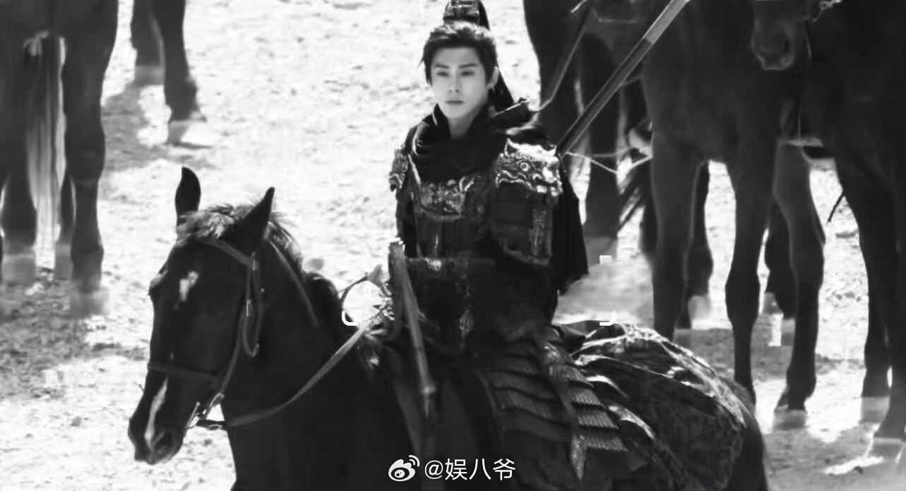 王鹤棣将门独后骑马路透这么一看，王鹤棣也很有少年将军感