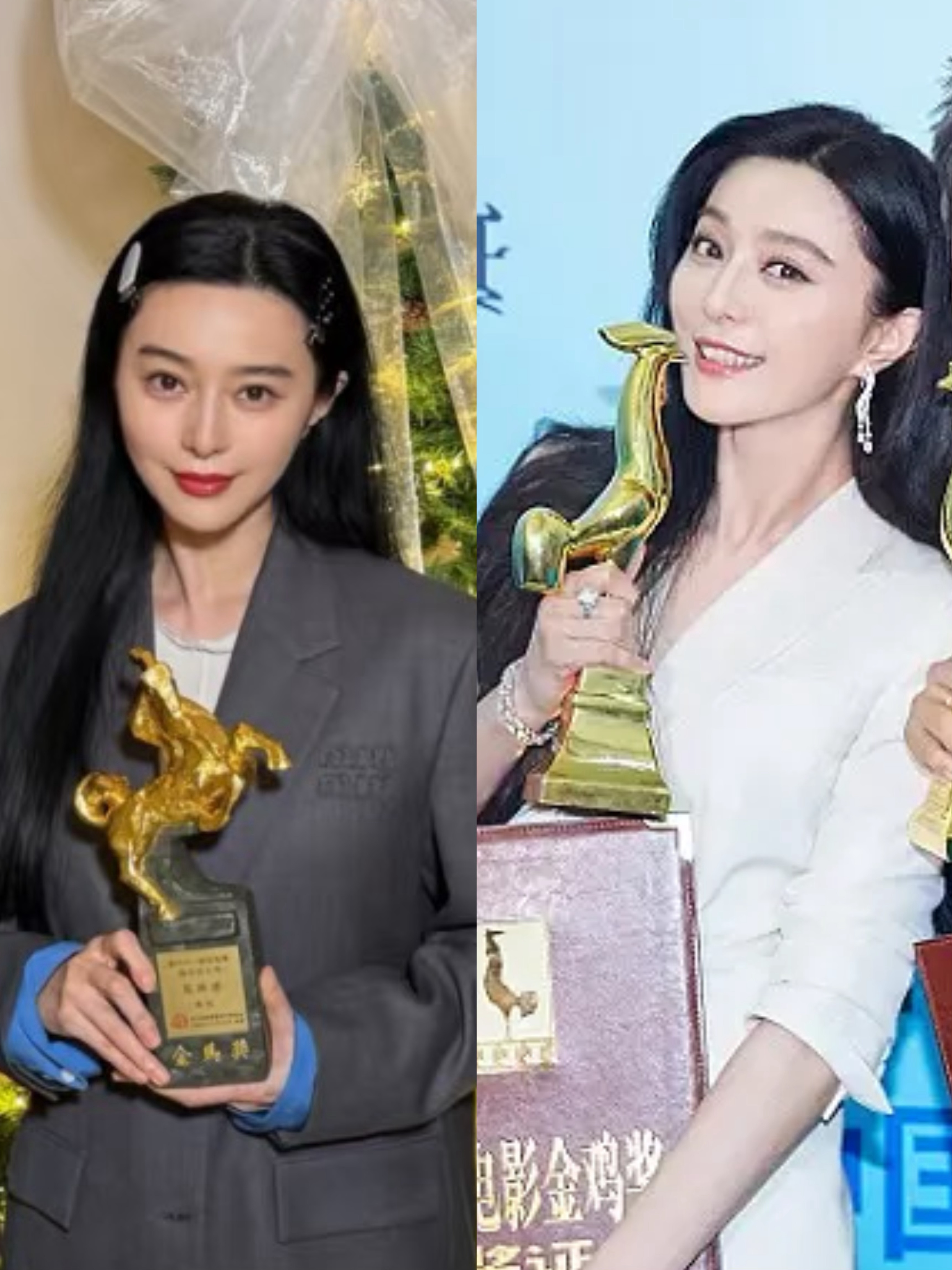 从此华语影坛又多了一位三金准满贯影后👑 