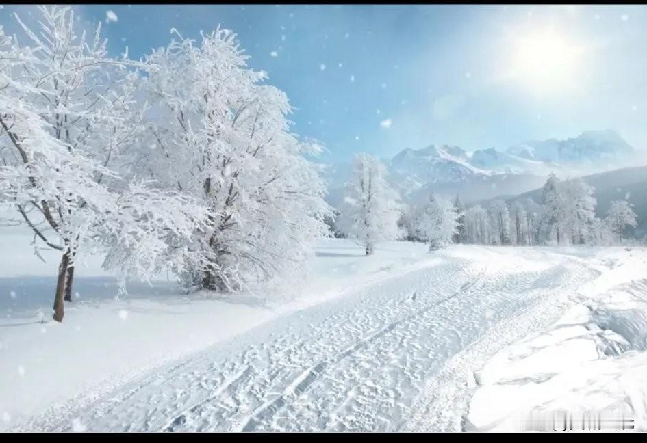 不是梨花不是棉，
漂漂洒洒飞满天。
惹得千山盖棉被，
哄得万山起鼾眠。