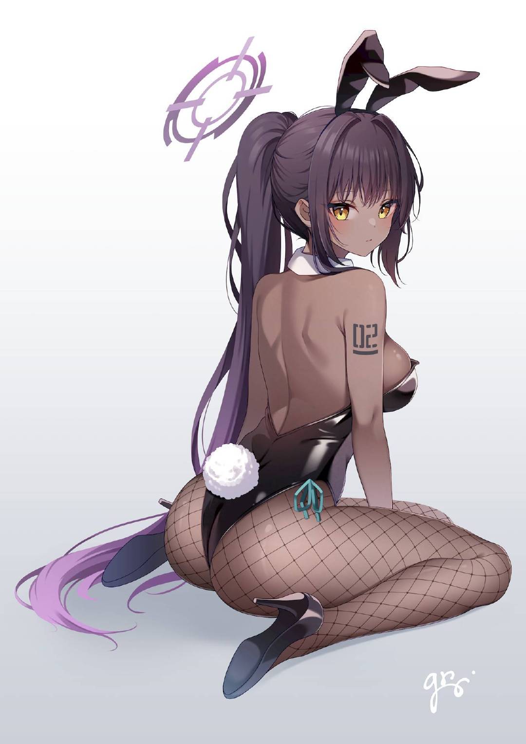 角楯花凛——碧蓝档案——画师: gri，