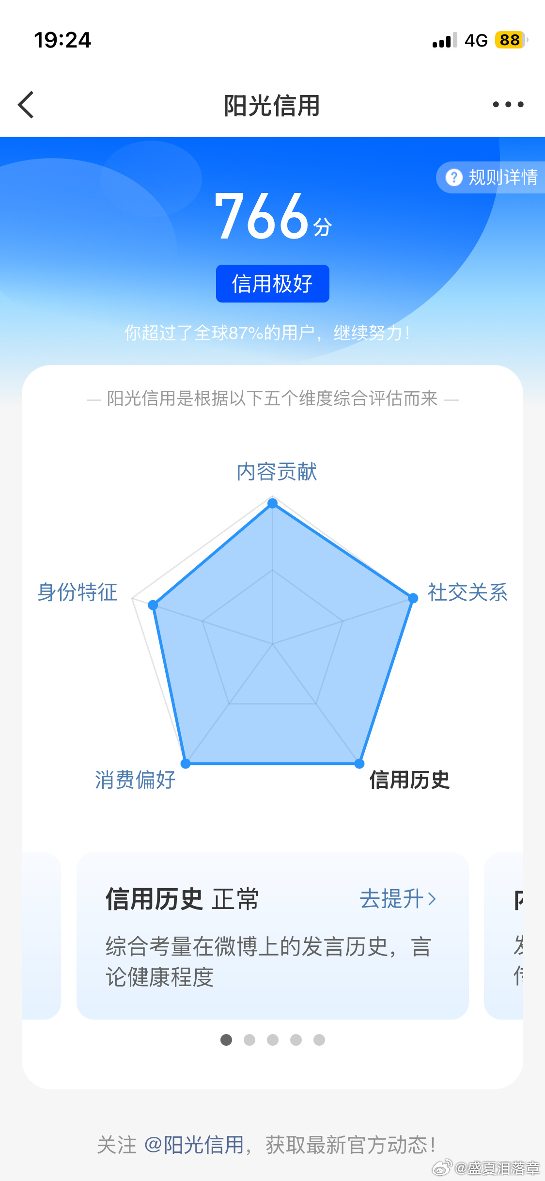 阳光信用 阳光信用 ygxy极好766☀️想涨ygxy的宝可以来和我互动啦 🉑