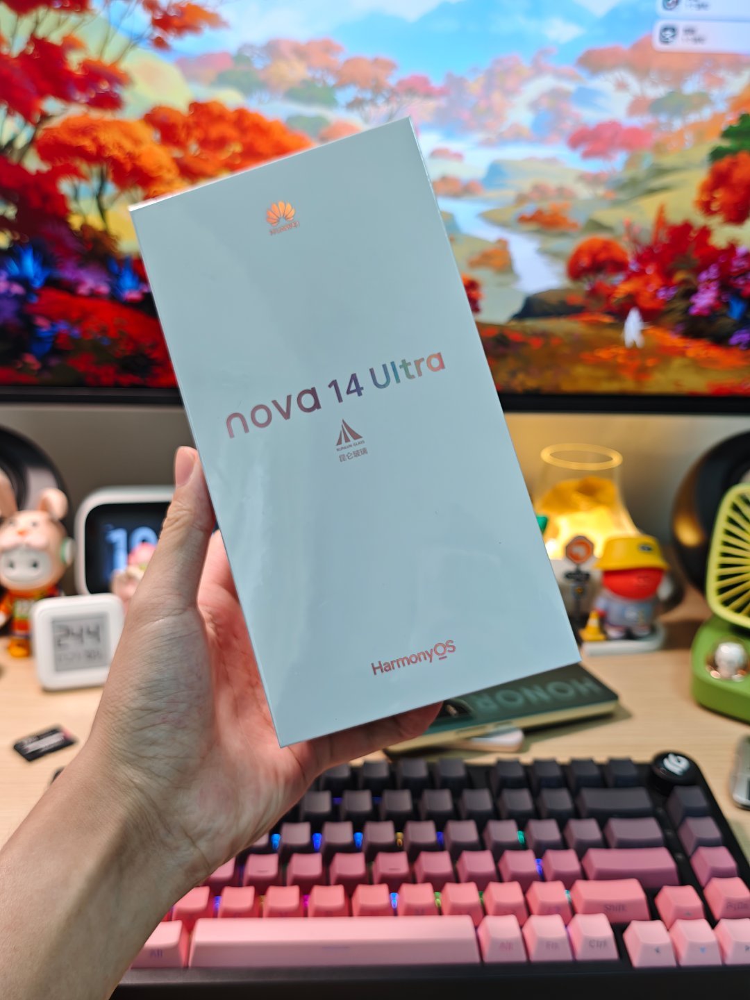 先收货个机子，Nova14 Ultra，应该是这几代中我最想买的Nova，升级挺