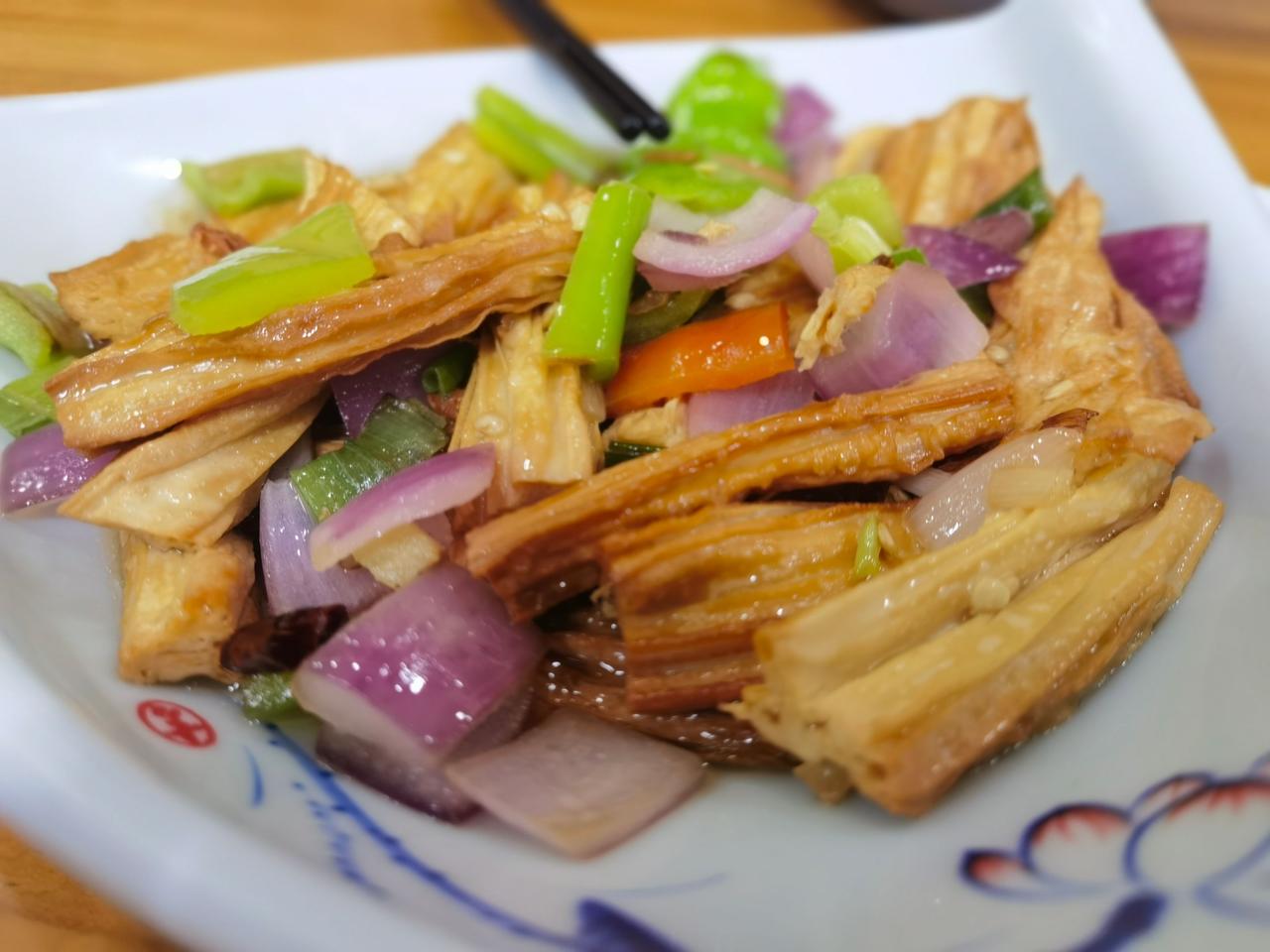 美味炒腐竹