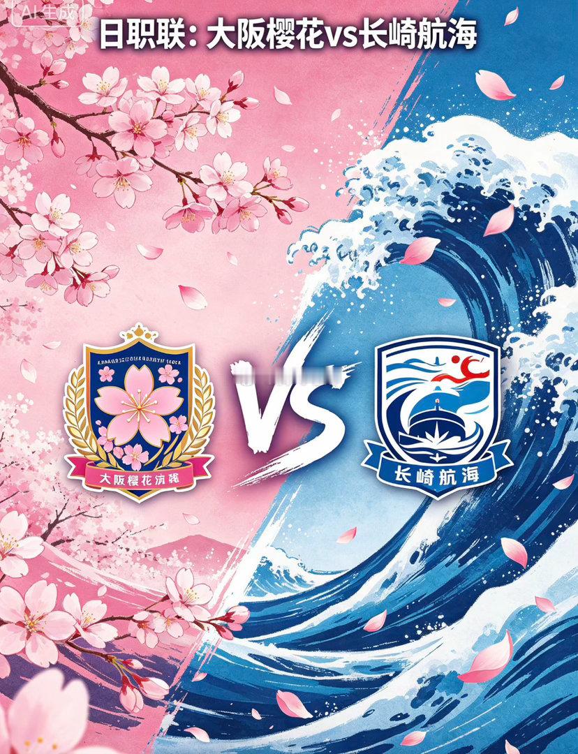 腾飞笔记大阪樱花🆚长崎航海大阪樱花（主）：西区第4（20分），15轮仅14球（