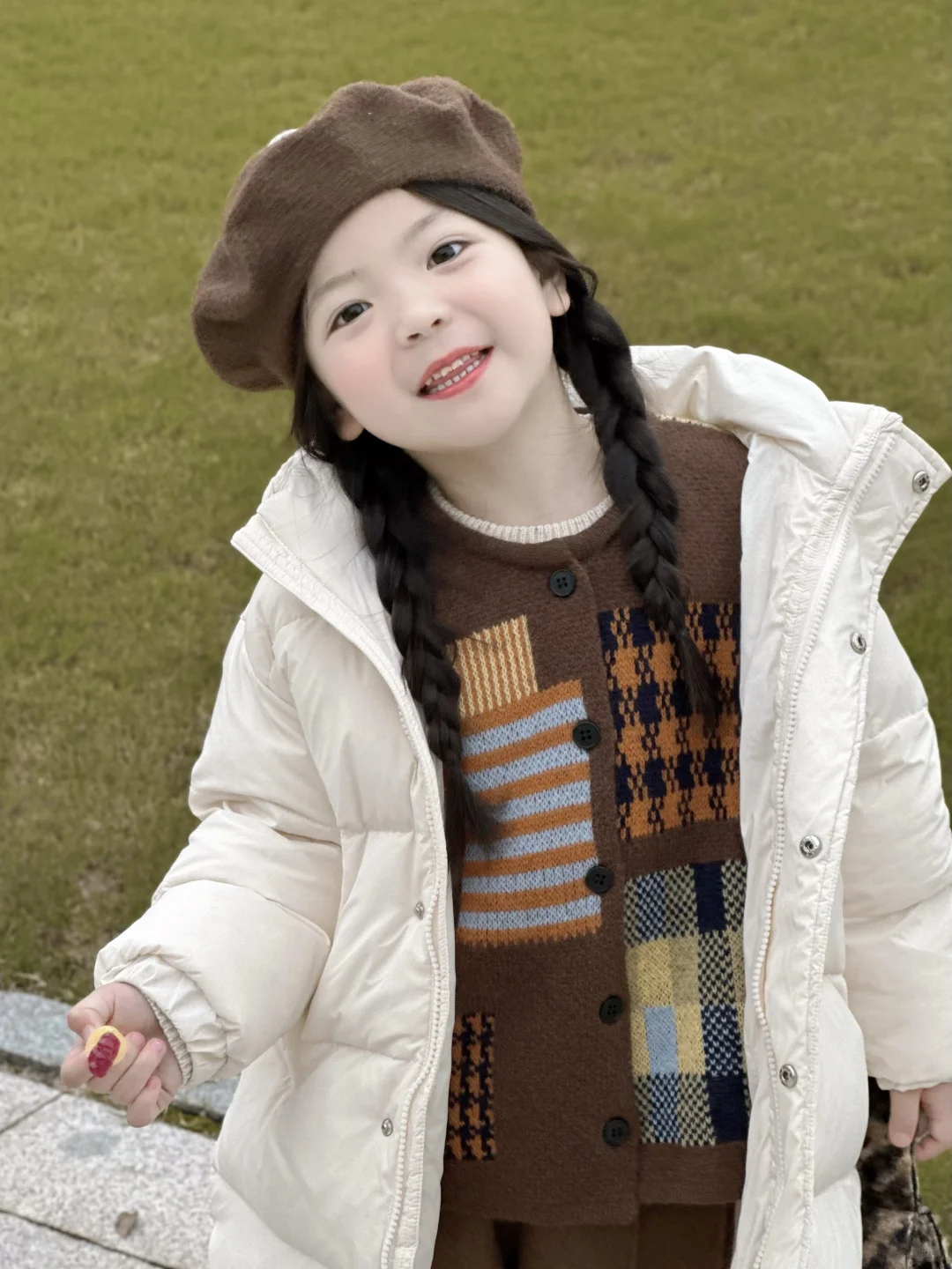 女儿真的好可爱吖～