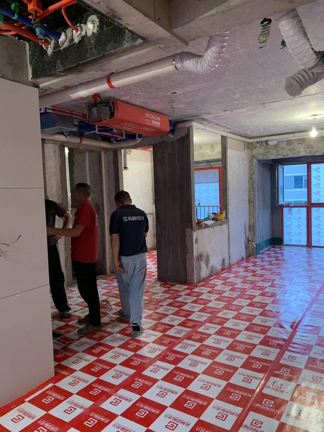 施工进行中