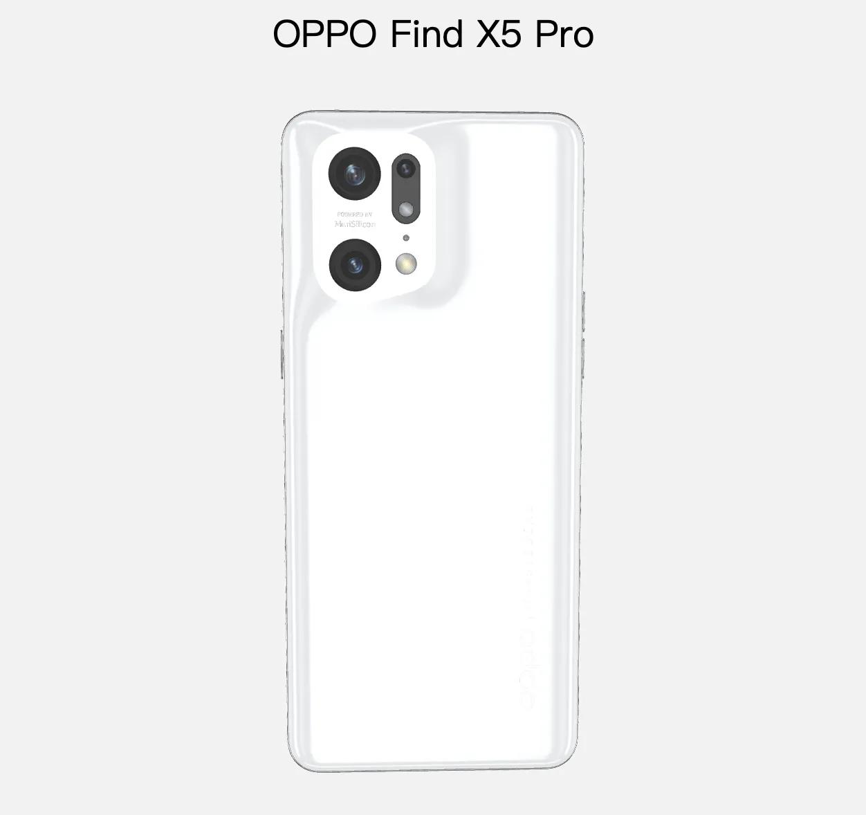 从左到右：OPPO Find X5 Pro，Find X6 Pro，Find X